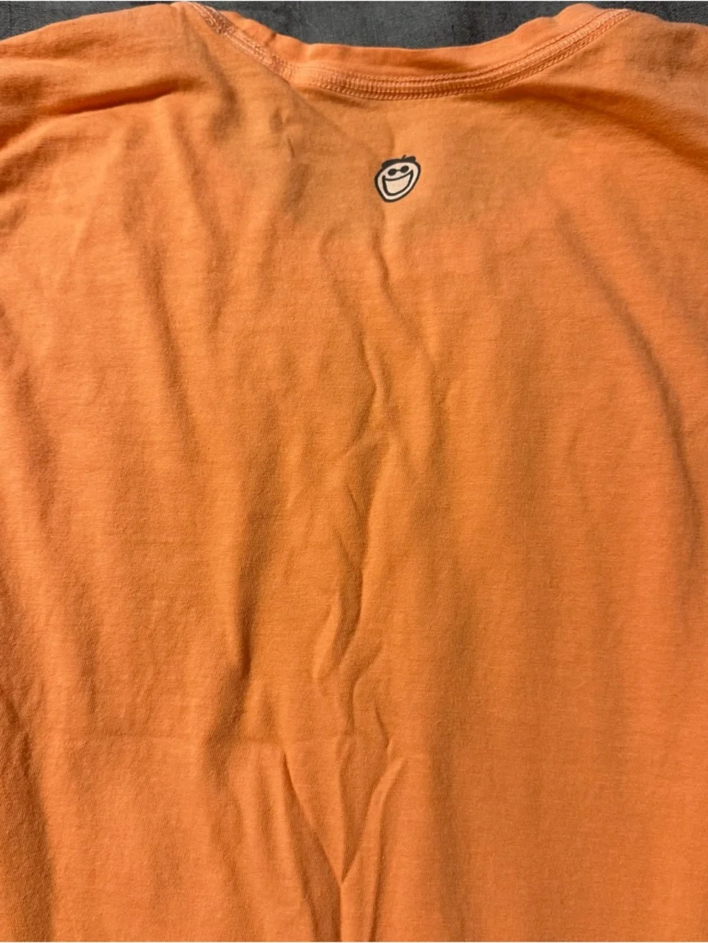 Life Is Good Peach-Orange Women's Crewneck Tee - Picture 3 of 4